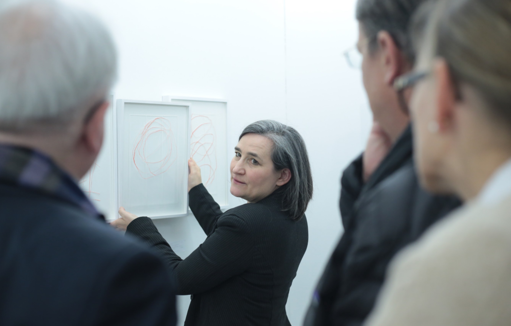 Die Galeristin als Gastgeberin - „Stets mit Feingefühl für das Gegenüber.”