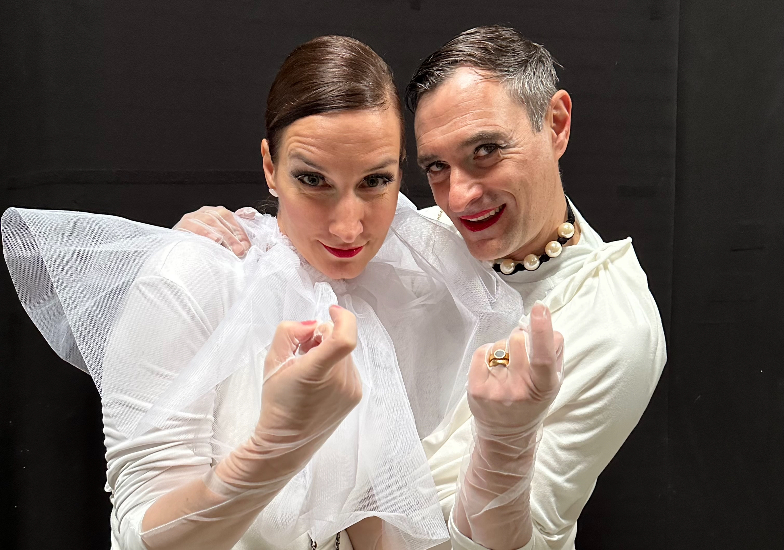 Franziska und Christian als 1:1 SEDUCERS am Labyrinth MELANCHOLIA.